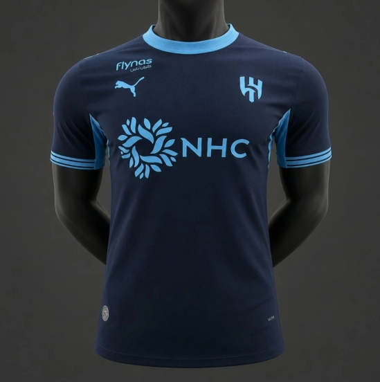 Player Version 26/27 Al-Hilal Home Navy Blue Jersey