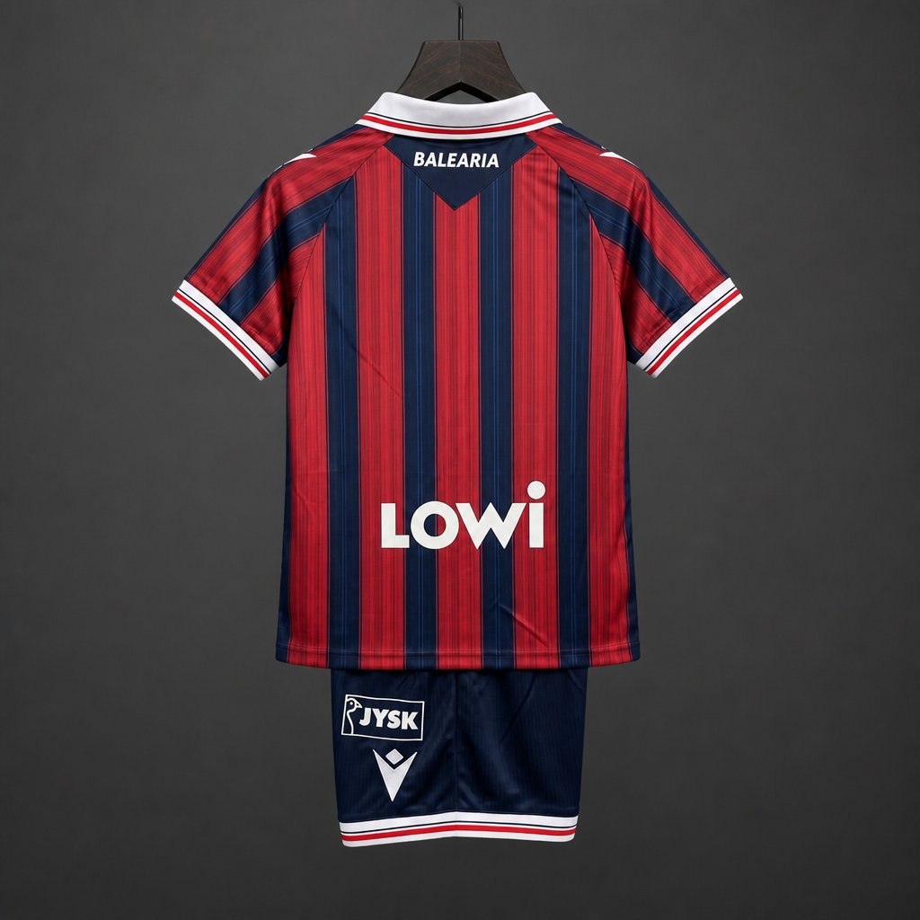 26/27 Kids Levante UD Home Red Blue Jersey Kit