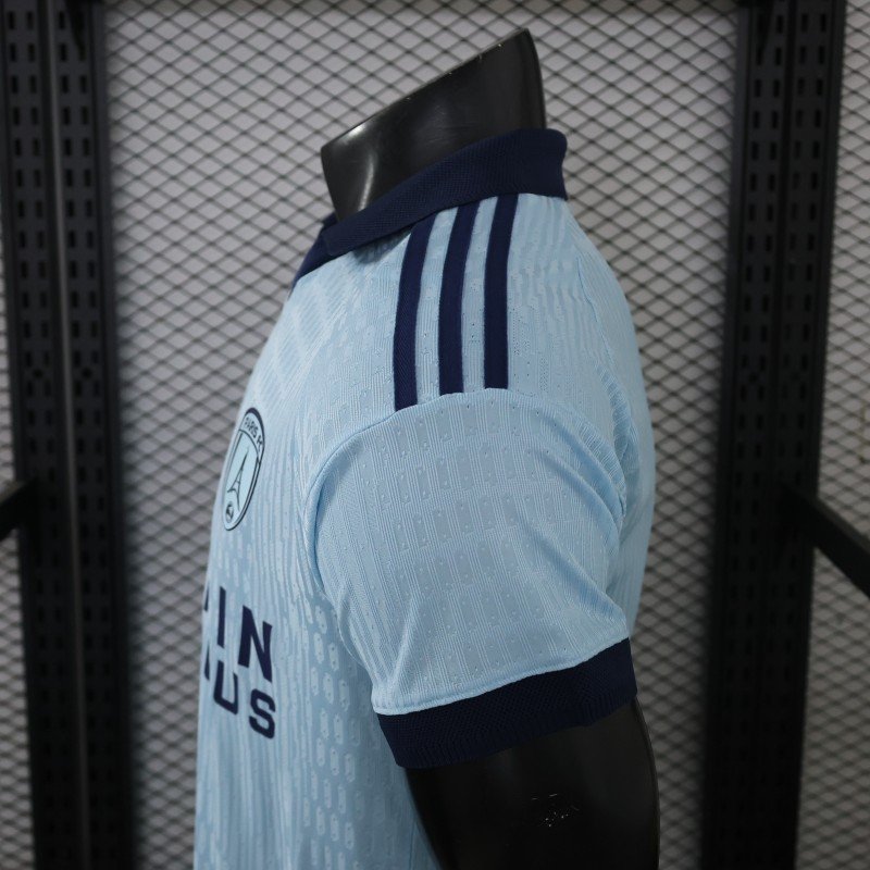 Player Version 26/27 Paris FC Away Light Blue Jersey