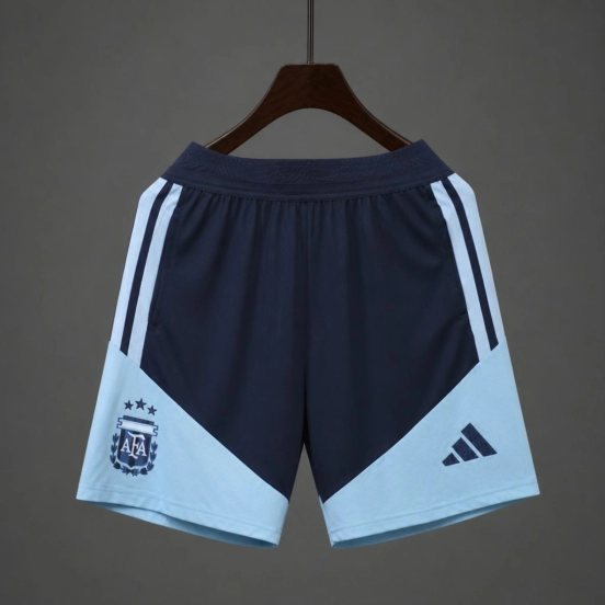 Player Version  2026 Argentina National Team  Training Blue Shorts