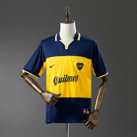 Retro Boca Juniors 1999 home Soccer Jersey