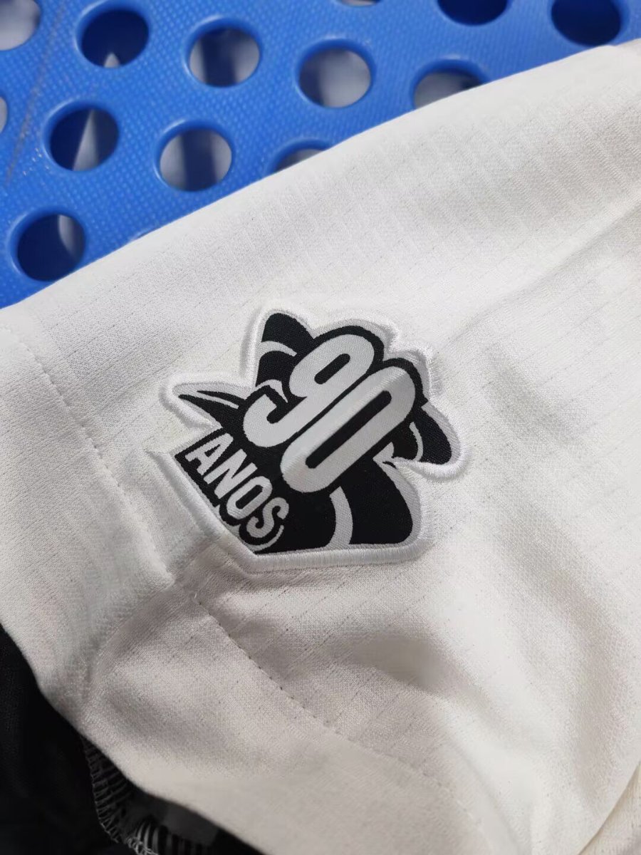 Retro 00/01 Corinthians 90Th Anniversary White Jersey