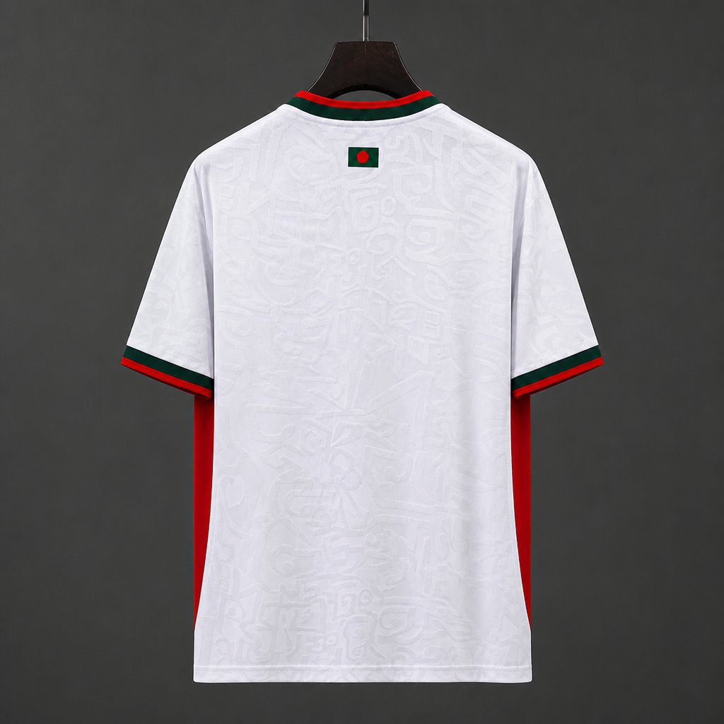 26/27 Bangladesh National Team Home White Jersey