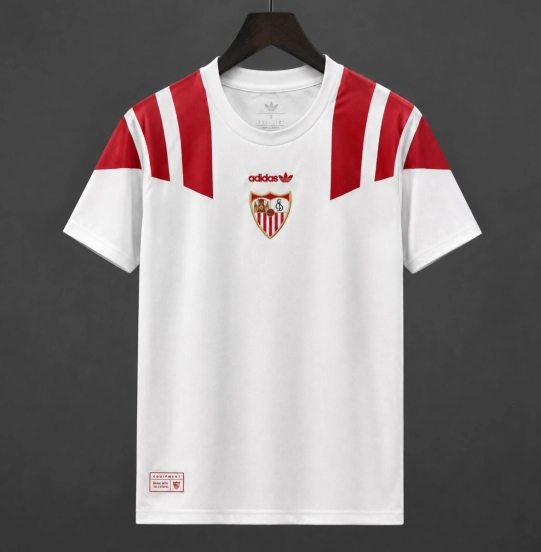 26/27 Sevilla White/Red EQT Red Jersey