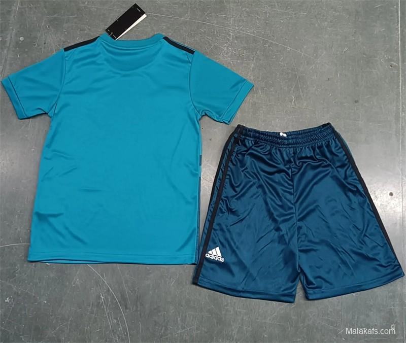 Retro 17-18 Real Madrid Kids Kit